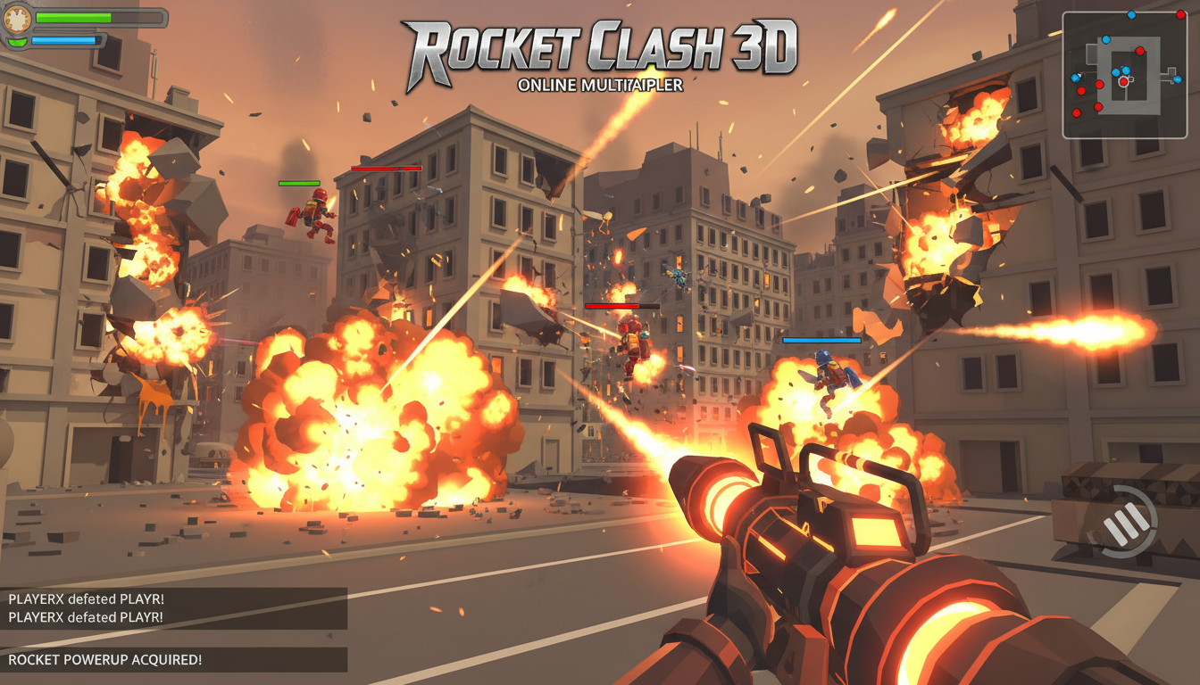Rocket Clash 3D