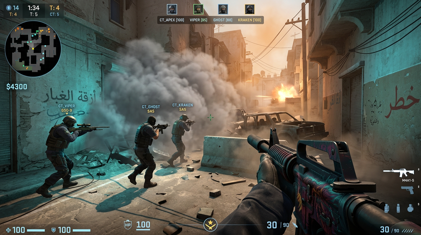 CS2 Gameplay Tático